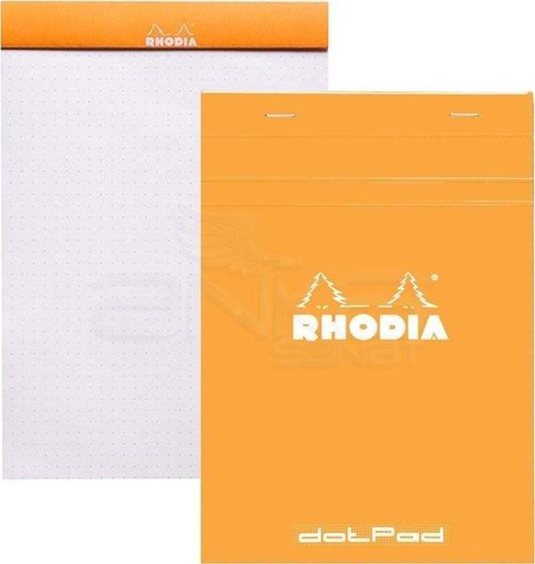 Rhodia Basic Noktalı Bloknot Turuncu Kapak 80G 80 Yaprak - Image 1