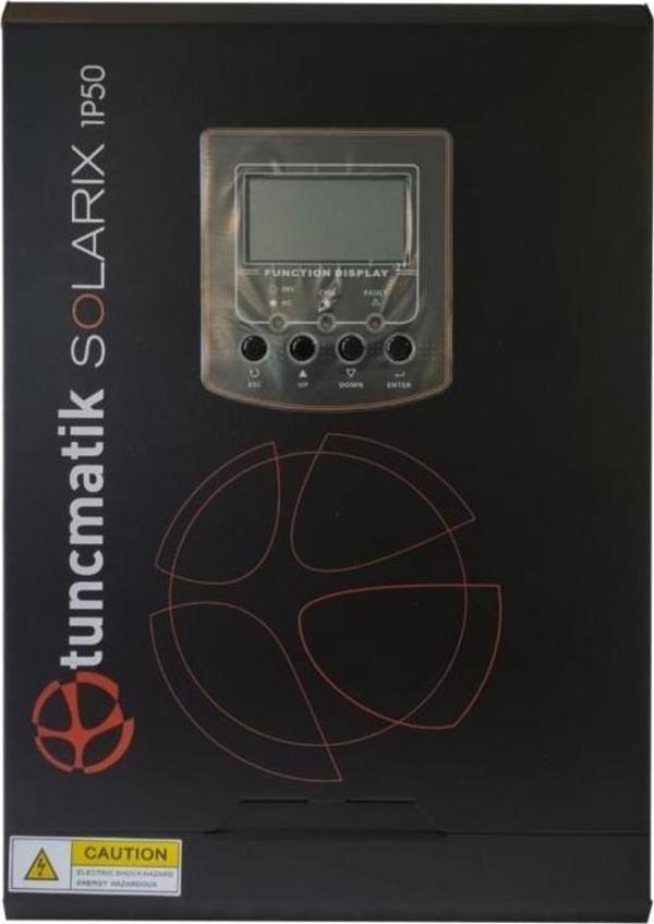 Tunçmatik Solarix 1 Kva 1KW 1000 Watt 12 Volt Pwm 50A Akıllı İnverter İnvertör – Dc - Image 1