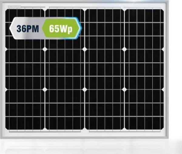Teknovasyon Arge 65 W Monokristal Güneş Paneli Solar Panel Mono  - Image 1