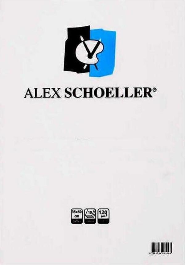 alex schoeller Resim Kağıdı 35X50 Cm 120 Gr 10'Lu - Image 1