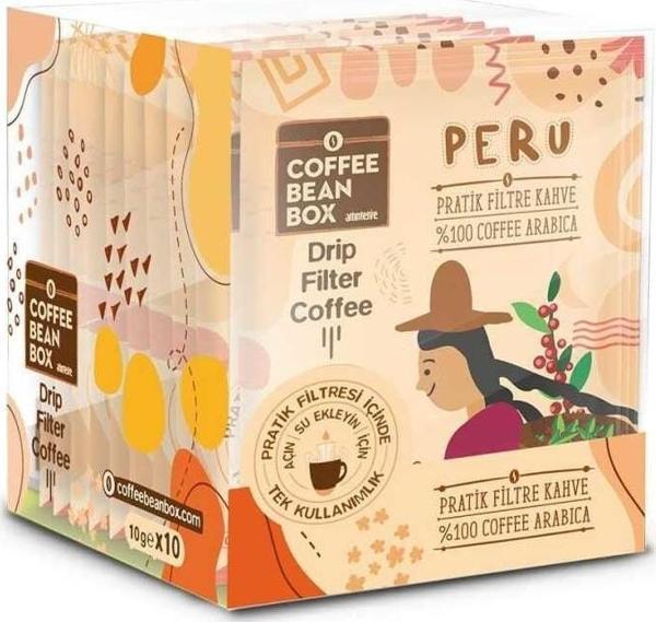 Coffee Bean Box Peru Filtre Kahve - Image 1