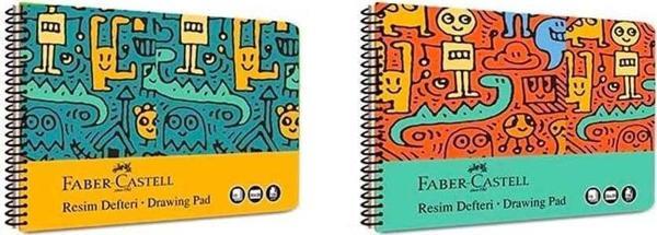 Faber-Castell Resim Defteri Pp Kapak Eğlenceli 25X35 Cm 2021 - Image 1