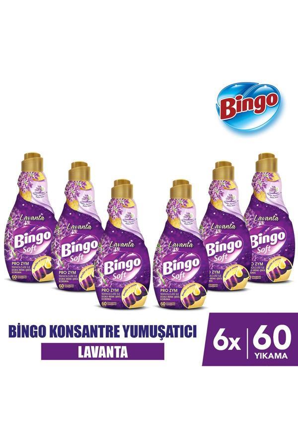  Soft Konsantre Çamaşır Yumuşatıcısı Lavanta 1440 ml X 6 Adet - Image 1