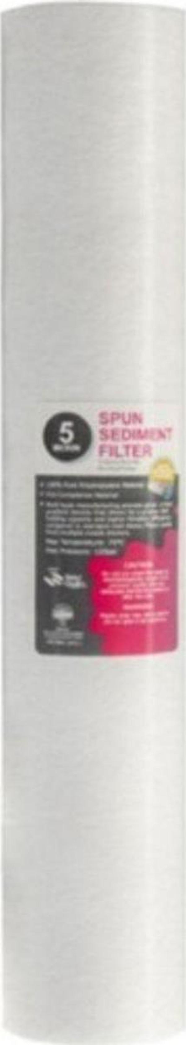 JSU Sediment - Spun Filtre 5 Mikron 20" - Image 1
