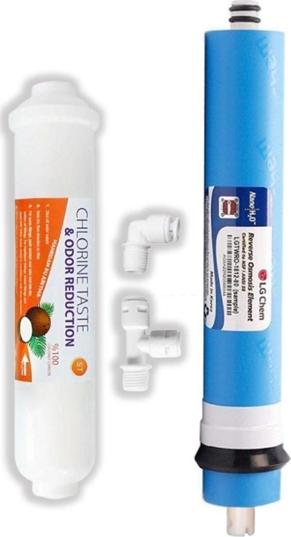 Yaman Group Lg Membran & Tatlandırıcı Filtre Coconat  Filtre Inline Tüm Su Arıtma Cihazlarına Uygundur - Image 1