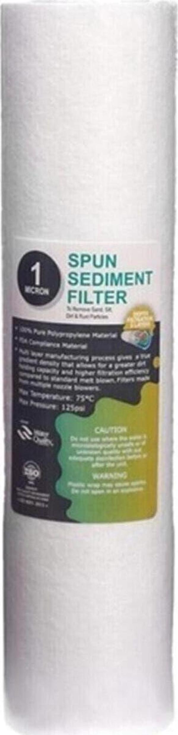 Yaman Group 10"1 Micron Spun Sediment Filtre - Image 1