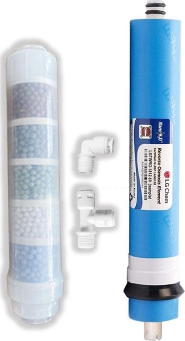 Yaman Group Lg Membran Filtre&Mineral Filtre Seti Tüm Su Arıtma Cihazına Uygun Inlıne Set - Image 1