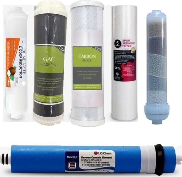Yaman Group Lg Membranlı 6 Lı Su Arıtma Filtre Seti Açık Kasa Su Arıtma Cihazı Filtresi - Image 1