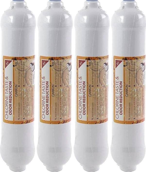 Yaman Group Chlorıne Taste & Odor Reductıon Carbon Coconut Tatlandırıcı Filtre (4Adet)* - Image 1