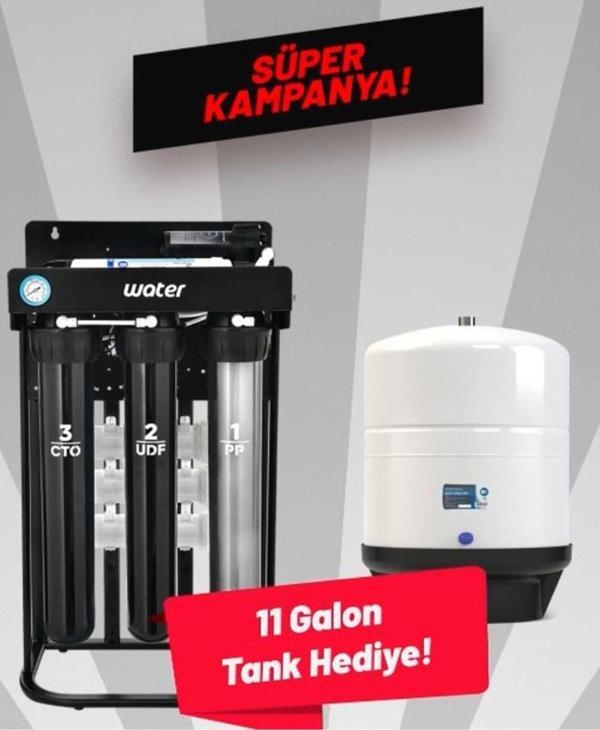 Yaman Group Ro 300 Su Arıtma Cihazı - 11 Galon (40 Litre) Metal Tank Hediye! - Image 1