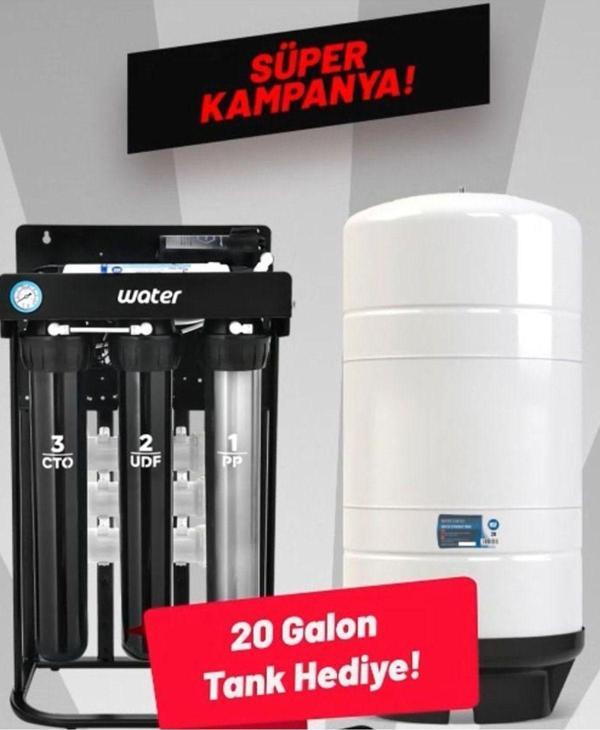 Yaman Group Ro 500 Su Arıtma Cihazı - 20 Galon (80 Litre) Metal Tank Hediye! - Image 1