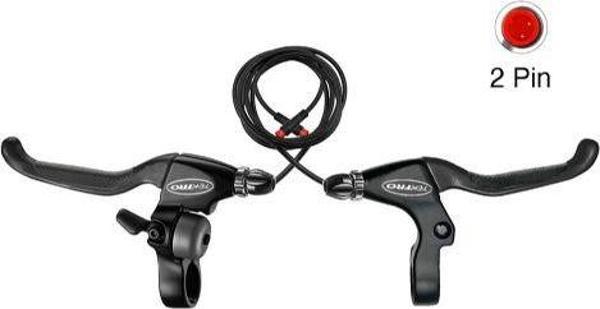 E-Bike Fren Kolu Set - Güç Kesicili, 2 Pin Uç, Zilli, TEKTRO - Image 1