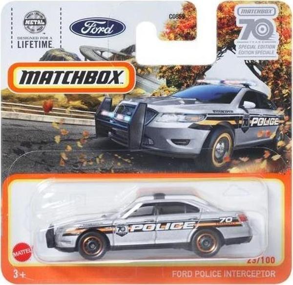 Matchbox Tekli Arabalar Ford Police interceptor HLD04 - Image 1