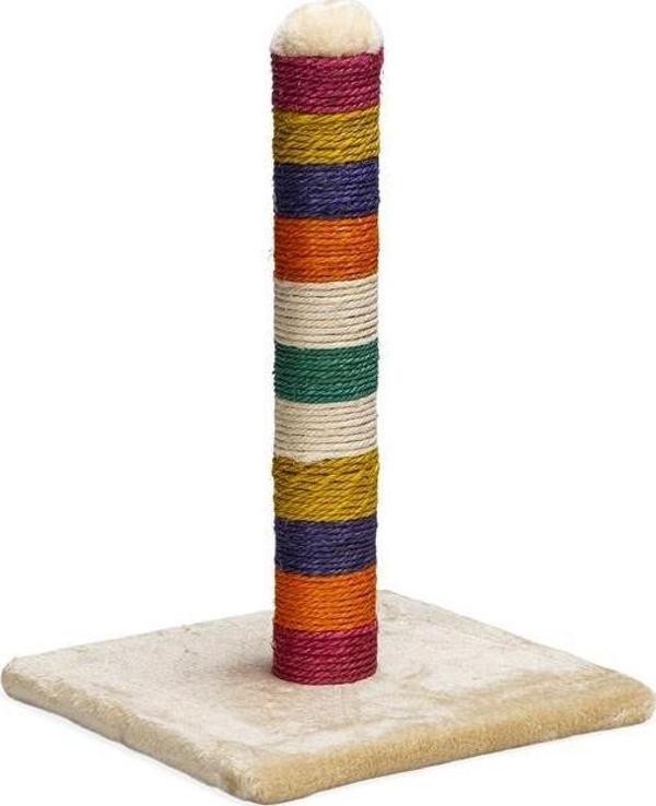 Beeztees Çok Renkli Tırmalama Tahtası 30x30x44 - Image 1