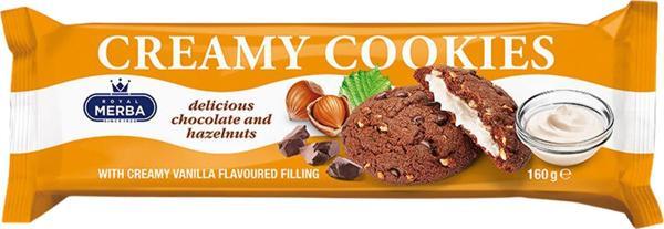 Merba Vanilya Kremalı Parçacıklı Kurabiye Hollanda Kurabiyesi 160 g e  - Image 1