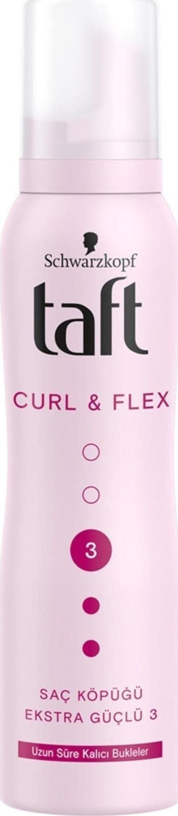 TAFT SAÇ SPREYİ 150 ML CURL&FLEX 1 ADET - Image 1