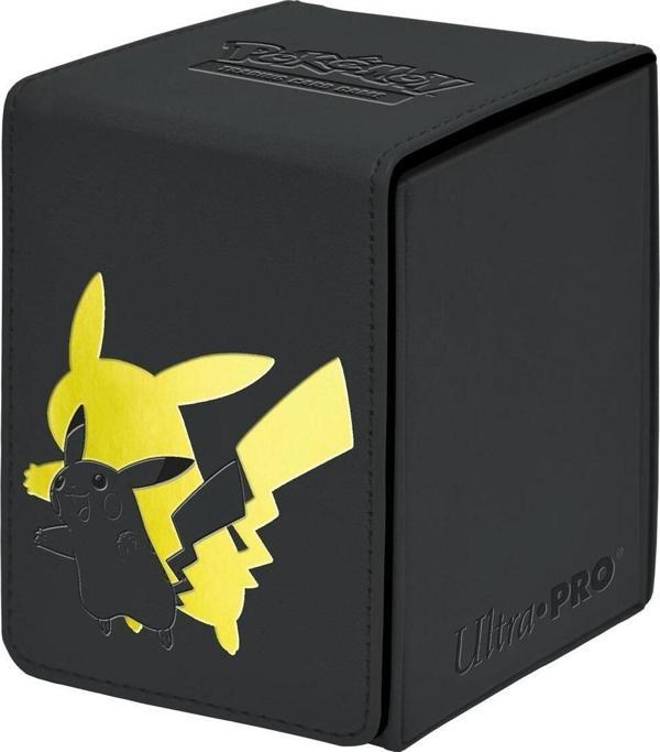 Pokemon Elite Series Pikachu Premium Deck Box Alcove Flip Deck - Image 1