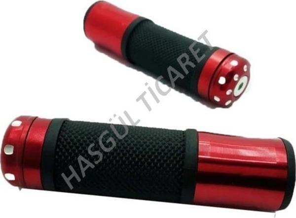 Hsgl Motorsiklet Aluminyum Kırmızı Cg Scooter Moped Gaz Borusu Dahil 22mm KN49005-1 - Image 1