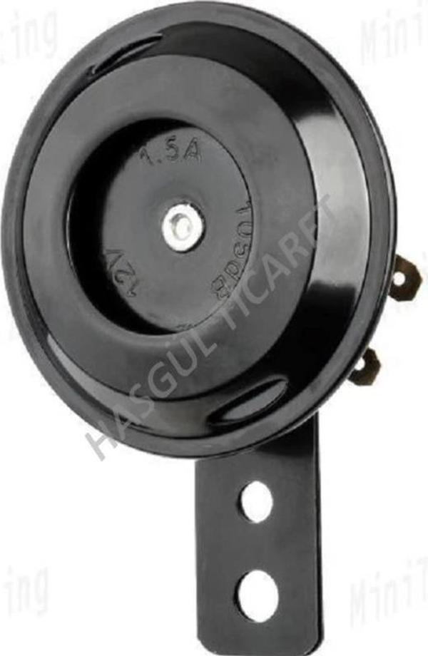 Hsgl Motorsiklet kornası 12V 70mm Çift Uçlu Siyah KN78001 - Image 1