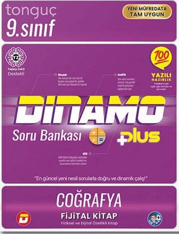 9. Sınıf Dinamo Coğrafya Soru Bankası - Tonguç Akademi - Image 1