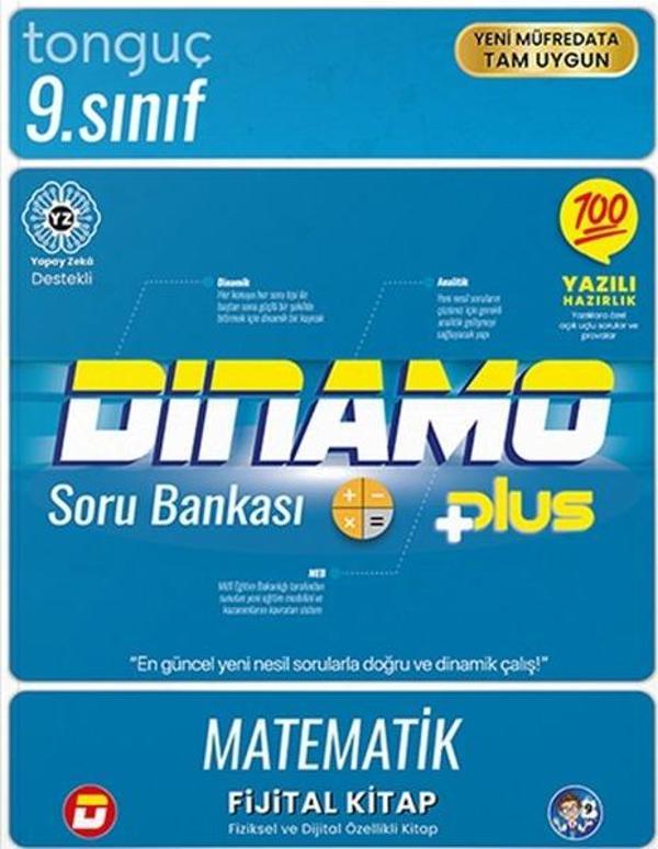 9. Sınıf Dinamo Matematik Soru Bankası - Tonguç Akademi - Image 1