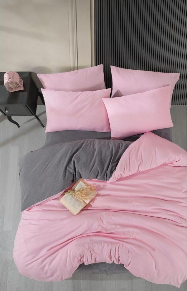Loyal Home Çift Kişilik Nevresim Seti (Kendin Kombinle) - Pembe - Image 1