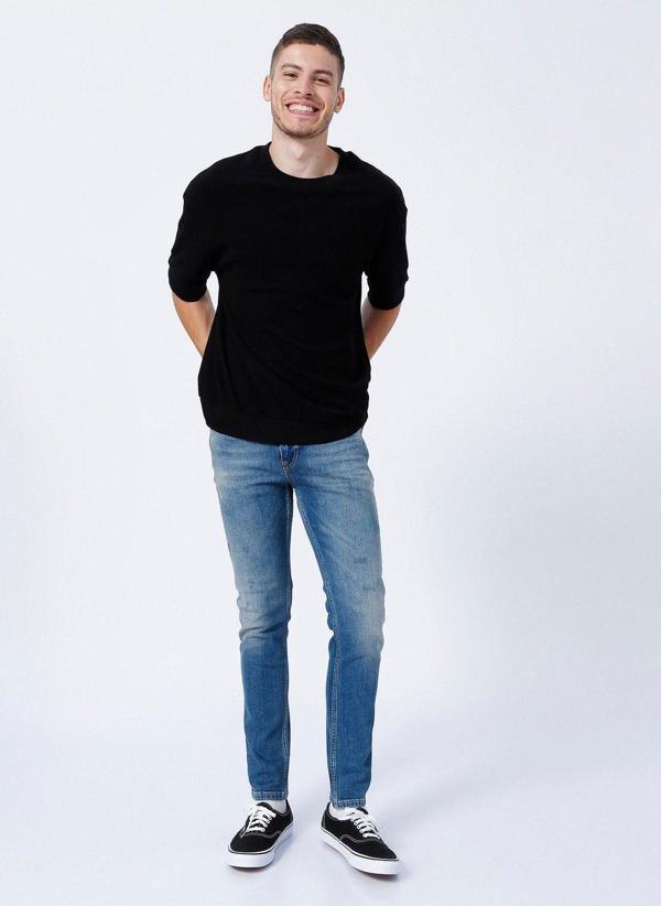 Bad Bear Normal Bel Skinny Fit Açık Mavi Erkek Denim Pantolon 22.01.70.004_Xavıer Jeans - Image 1