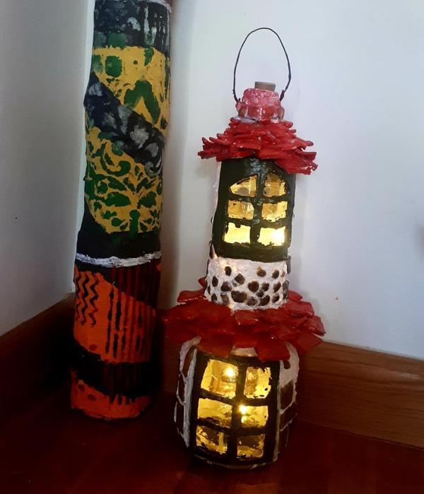 Himarry el yapımı ev ya da bahçe dekoru aplik 50 cm - Image 1