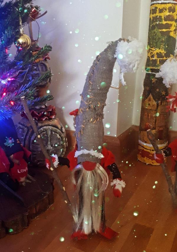 Himarry şans cücesi gnome 50 cm el yapımı - Image 1