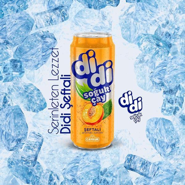 Çaykur Didi Şeftali Aromalı Soğuk Çay 500 Ml - Image 1