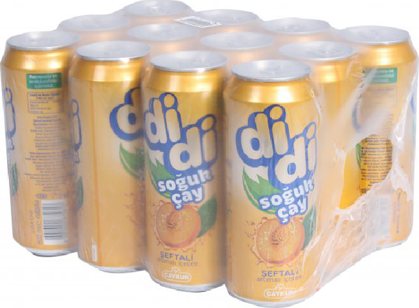 Çaykur Didi Şeftali Aromalı Soğuk Çay 500 Ml X 12 Adet - Image 1