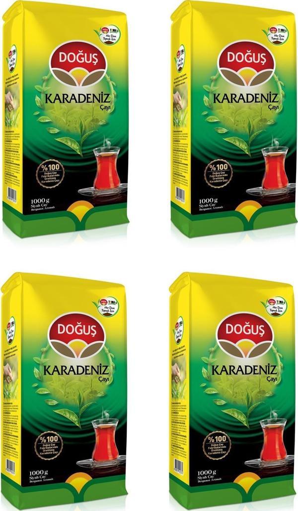 Doğuş Karadeniz Çayı 1000 Gr X 4 Adet - Image 1