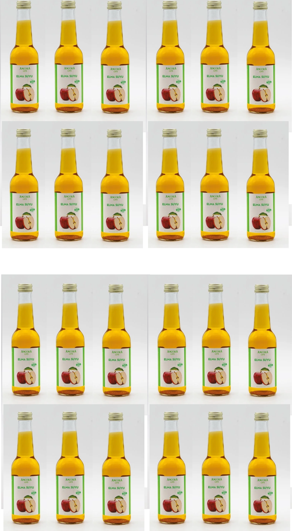 Ancora Sıkma Elma Suyu 250 Ml X 24 Adet - Image 1