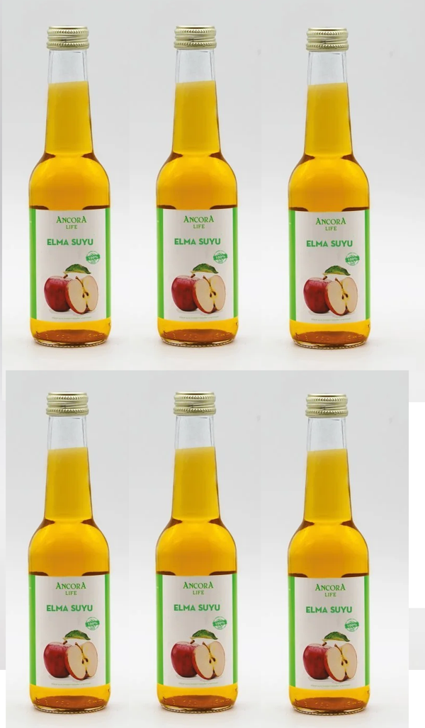 Ancora Sıkma Elma Suyu 250 Ml X 6 Adet - Image 1