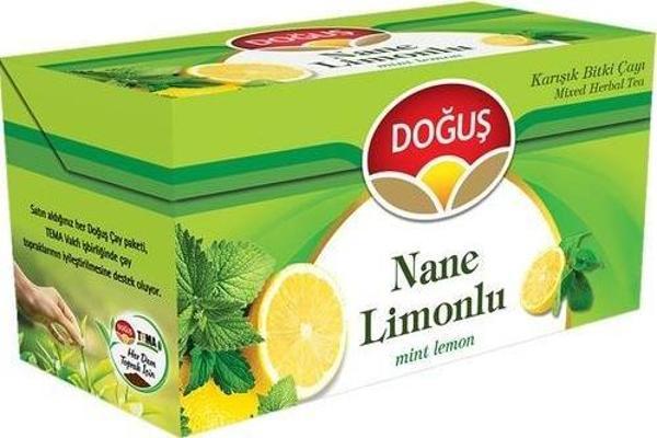 Doğuş Nane-Limon Çayı 20'Li Bardak Poşet - Image 1
