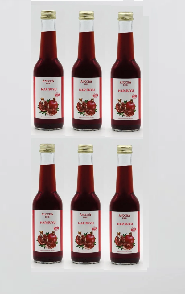Ancora Sıkma Nar Suyu 250 Ml X 6 Adet - Image 1