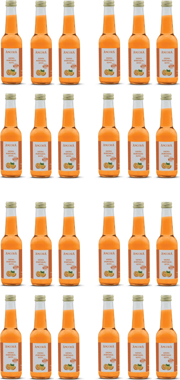Ancora Sıkma Portakal Suyu 250 Ml X 24 Adet - Image 1