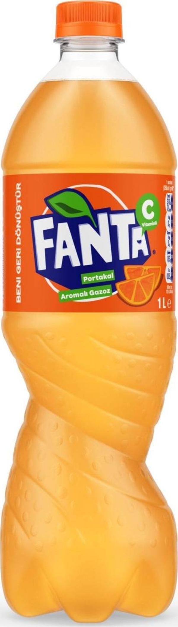 Fanta Portakal Aromalı Gazoz 1 Lt - Image 1