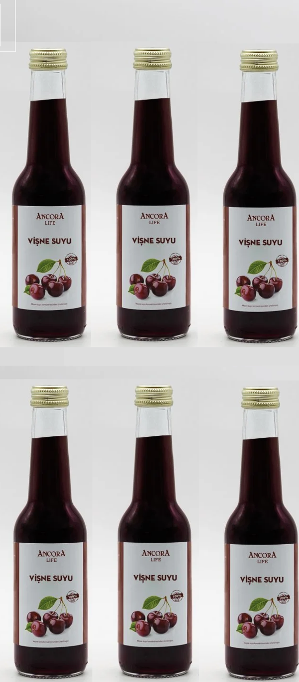 Ancora Sıkma Vişne Suyu 250 Ml X 6 Adet - Image 1