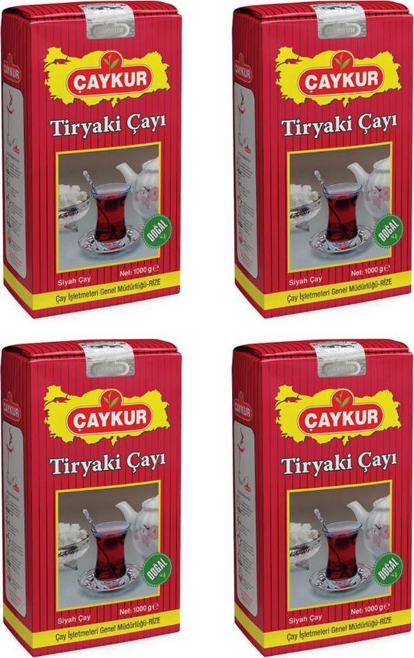 Çaykur Tiryaki Çayı 1000 Gr X 4 Adet - Image 1