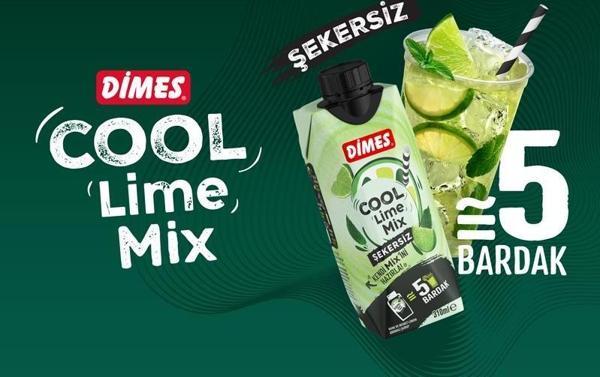 Dimes Cool Lime Mix Şekersiz 310 Ml - Image 1