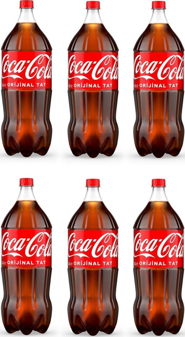 Coca Cola Kola Orijinal Tat 2,5 Lt X 6 Adet - Image 1