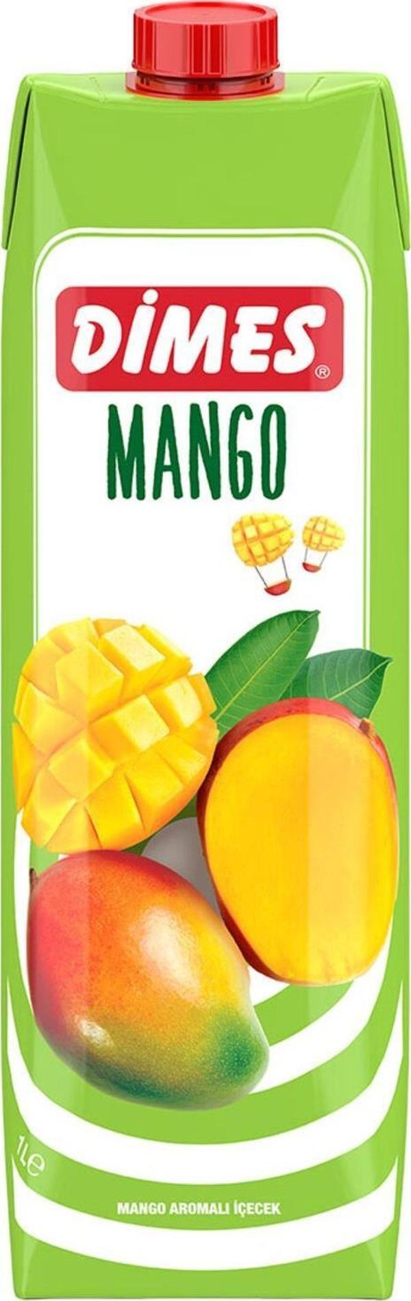 Dimes Mango Aromalı İçecek İçecek 1 Lt - Image 1