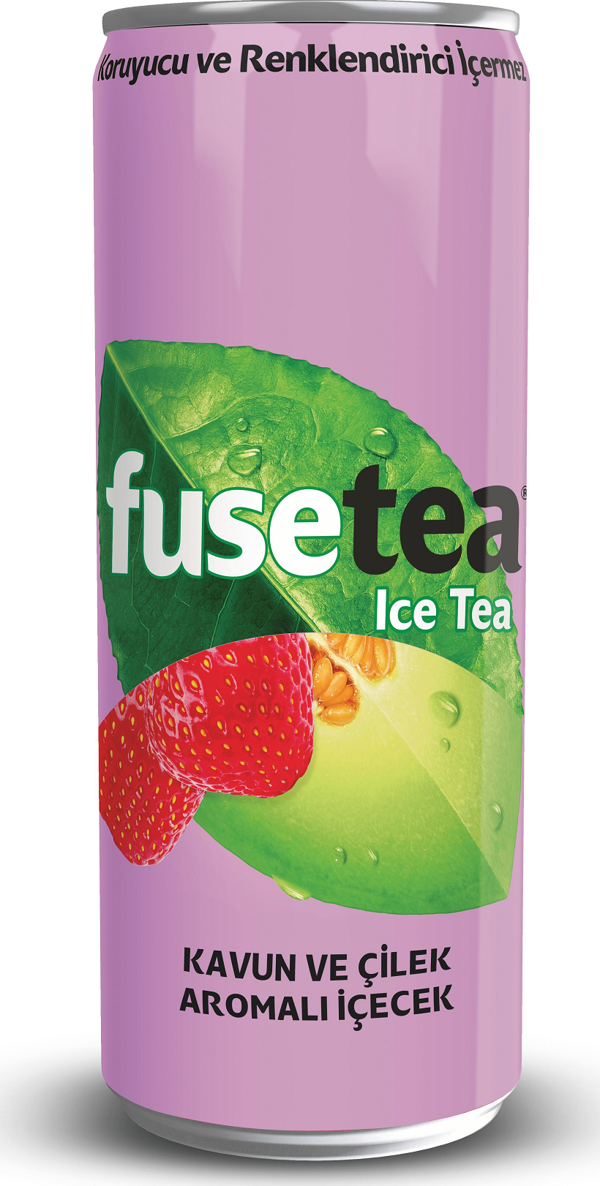 Fuse Tea Kavun Ve Çilek Aromalı Soğuk Çay 330 Ml - Image 1