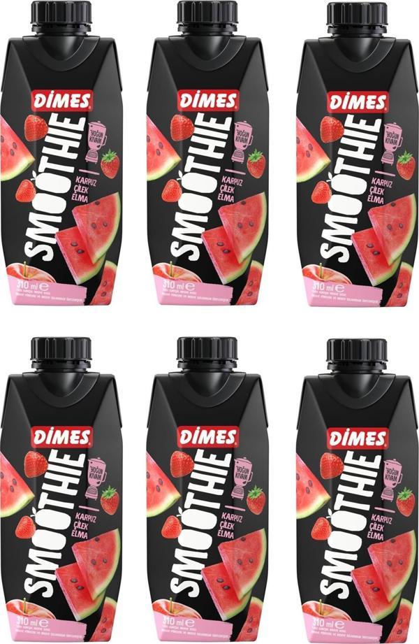 Dimes Smoothie Karpuz Çilek Elma 310 Ml X 6 Adet - Image 1