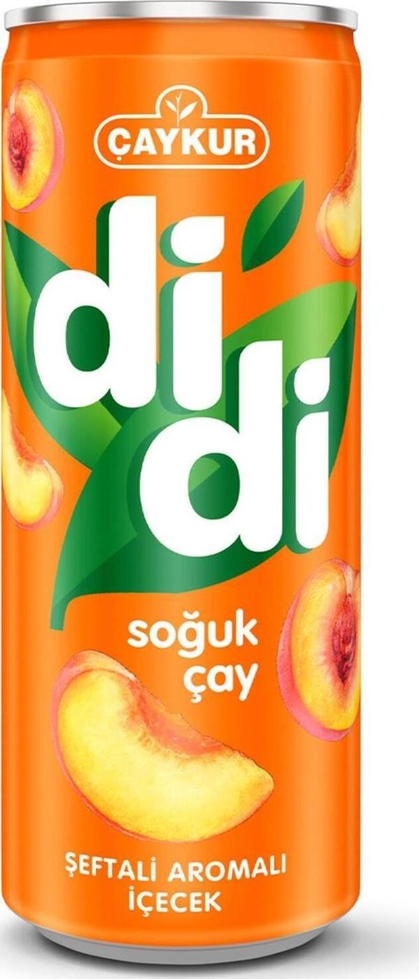 Çaykur Didi Şeftali Aromalı Soğuk Çay 250 Ml - Image 1