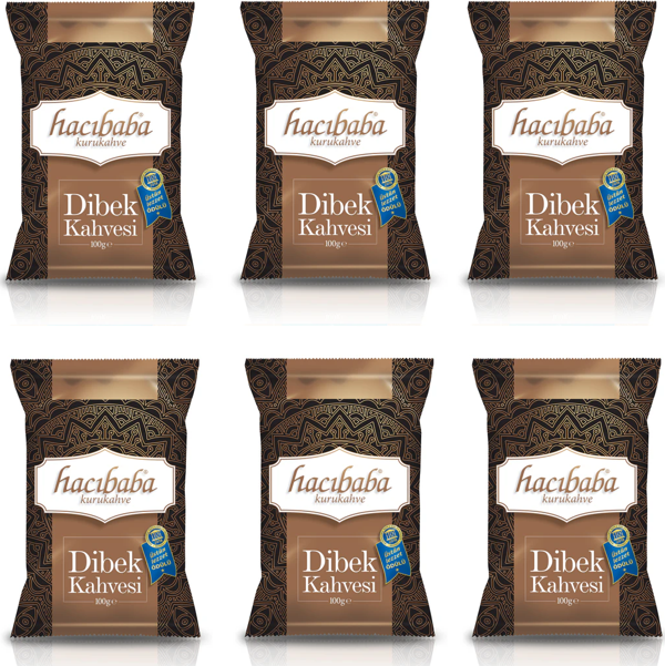 Hacıbaba Dibek Kahvesi 100 Gr X 6 Adet - Image 1