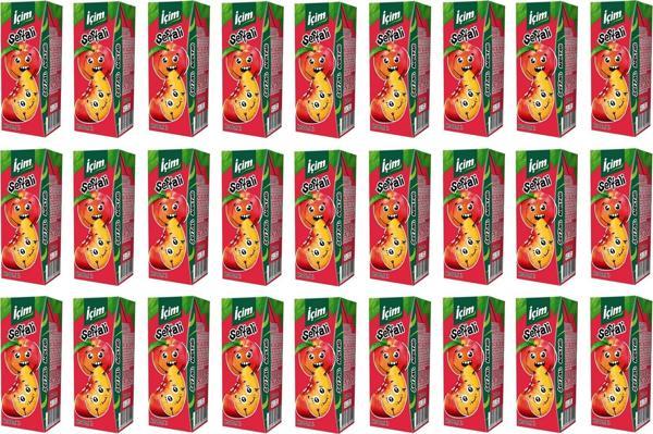 İçim Şeftali Aromalı Meyve Suyu 200 Ml X 27 Adet - Image 1