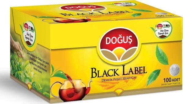 Doğuş Black Label Demlik Poşet Çay 100 Adet - Image 1