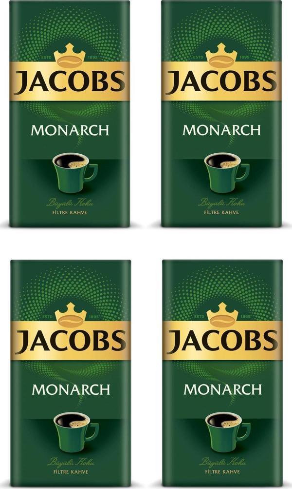 Jacobs Monarch Filtre Kahve 250 Gr X 4 Adet - Image 1